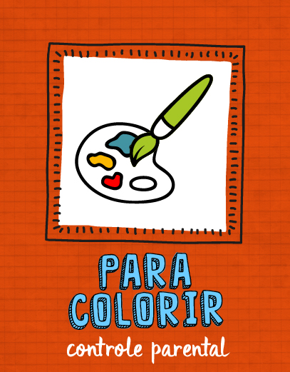 Passatempo - Para colorir: Controle parental
