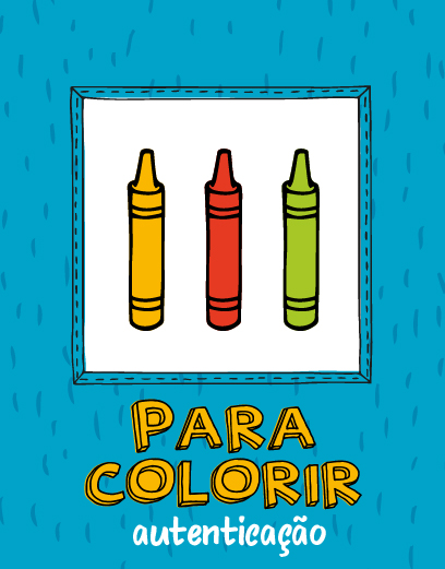 Passatempo - Para colorir: Autenticação
