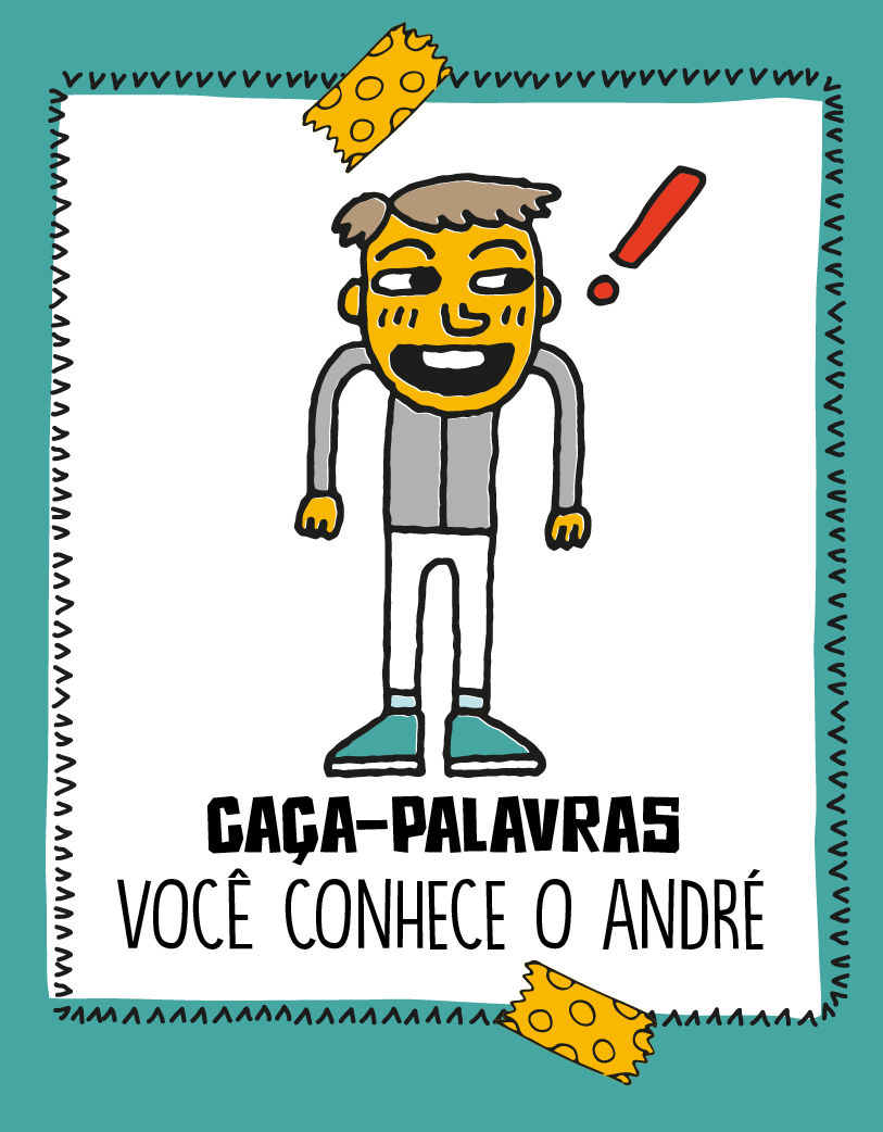 Passatempo - Caça Palavras - Você conhece o André